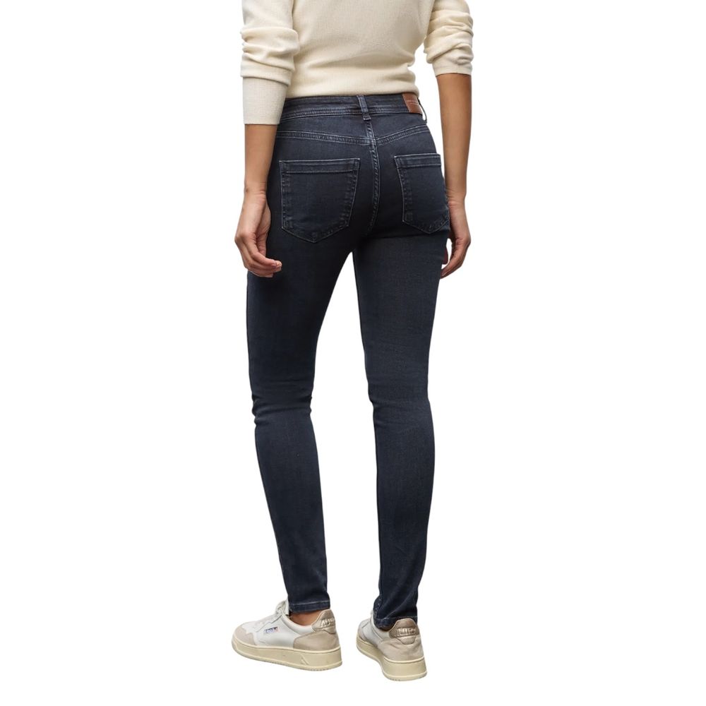 Street One Blue Cotton Skinny Jeans | Regal Royce