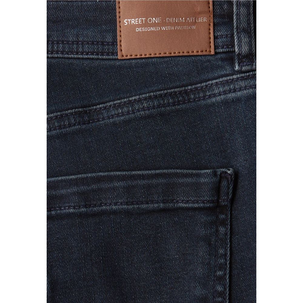 Street One Blue Cotton Skinny Jeans | Regal Royce