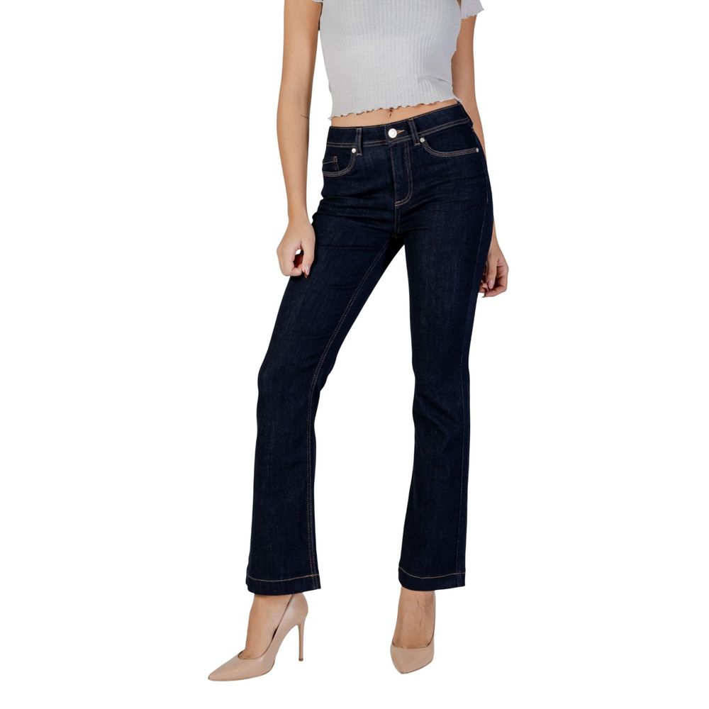 Street One Blue Cotton Skinny Jeans | Regal Royce