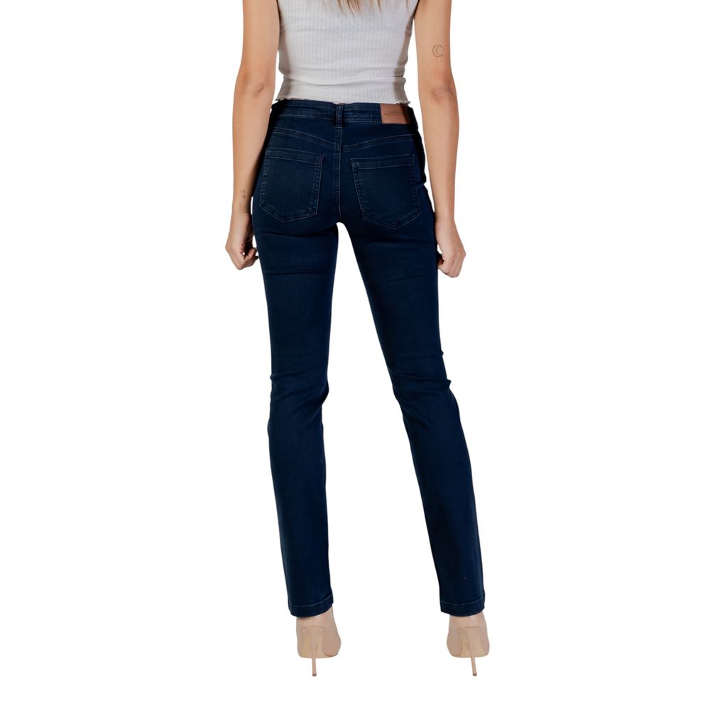 Street One Blue Cotton Skinny Jeans | Regal Royce