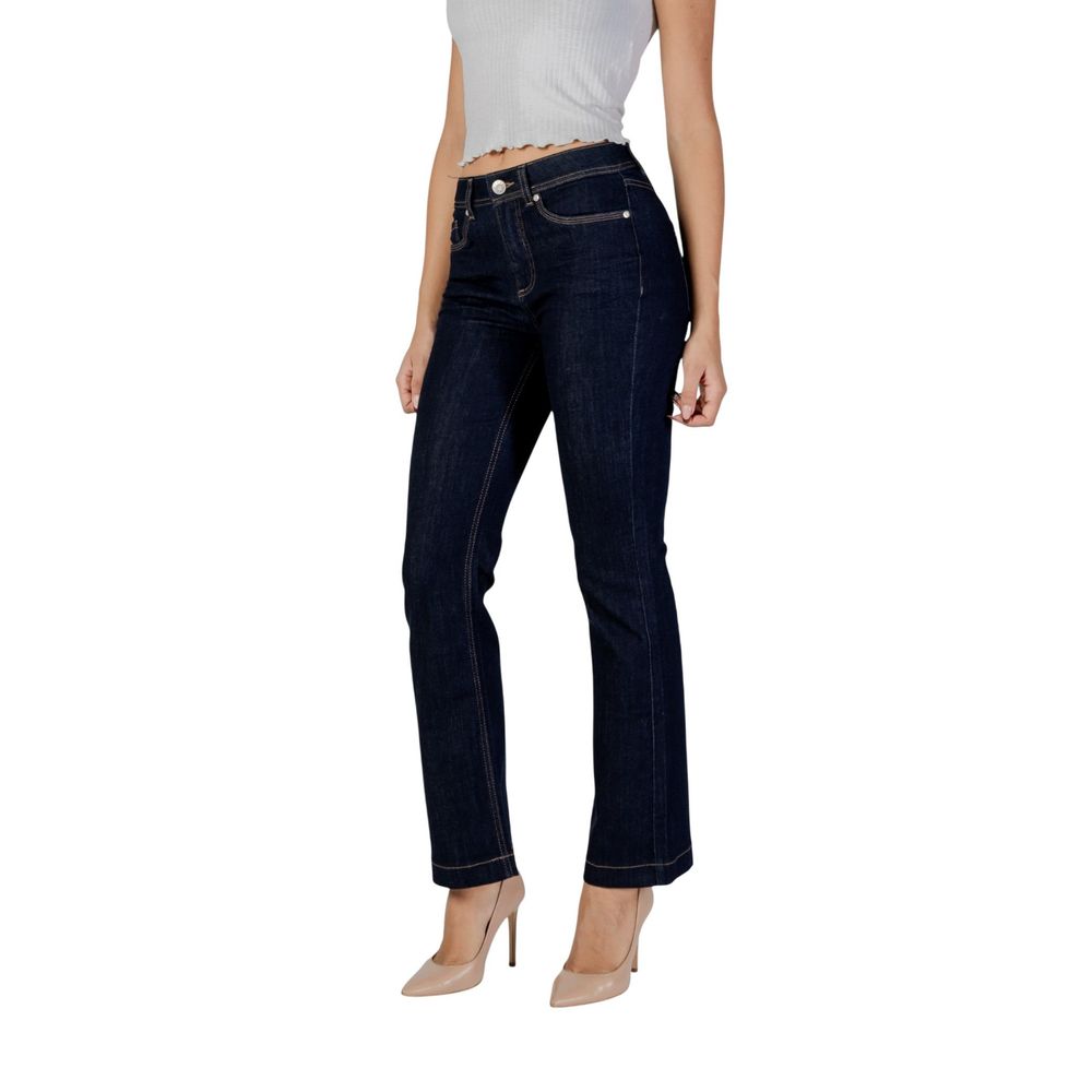 Street One Blue Cotton Skinny Jeans | Regal Royce