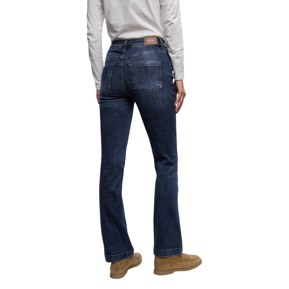 Street One Blue Cotton Skinny Jeans | Regal Royce