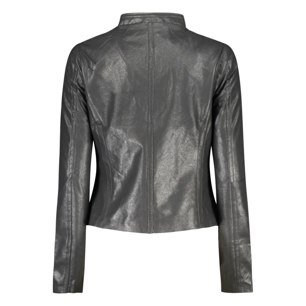 Desigual Nero Poliuretano Women's Jacket | Regal Royce