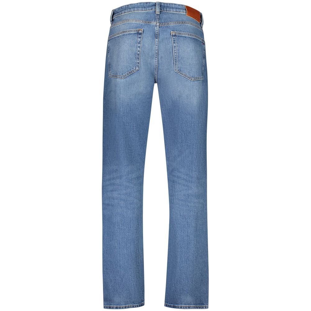 Tommy Hilfiger Blu Cotton Men Jeans | Regal Royce
