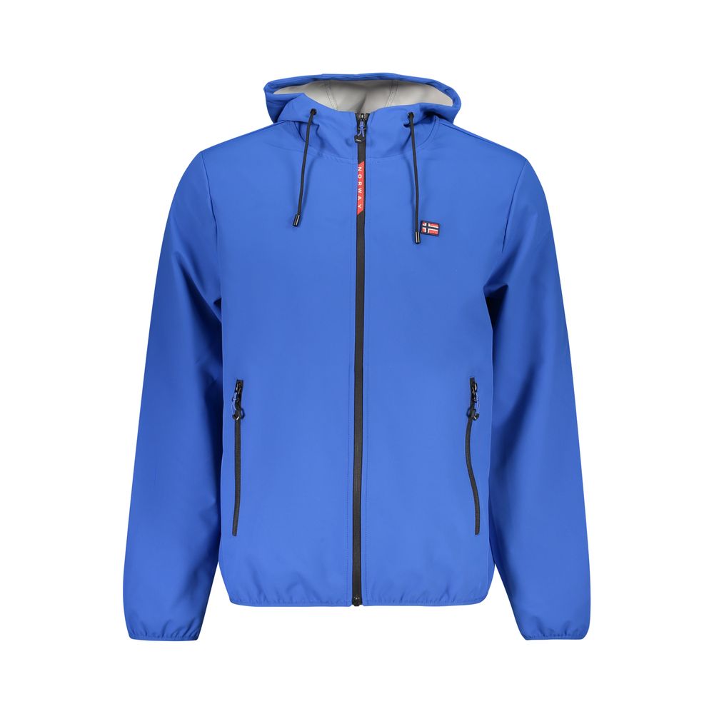 Norway 1963 Blu Polyester Men's Jacket | Regal Royce