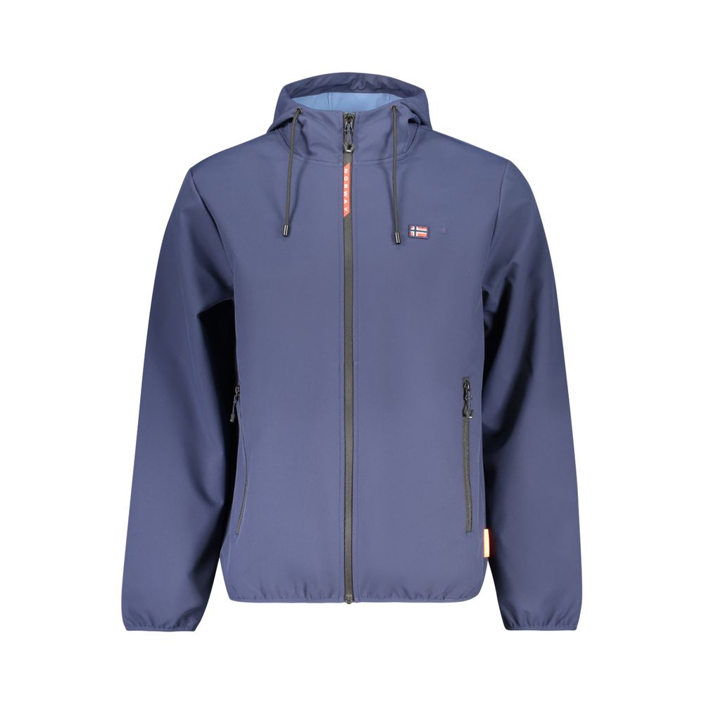 Norway 1963 Blu Polyester Men's Jacket | Regal Royce