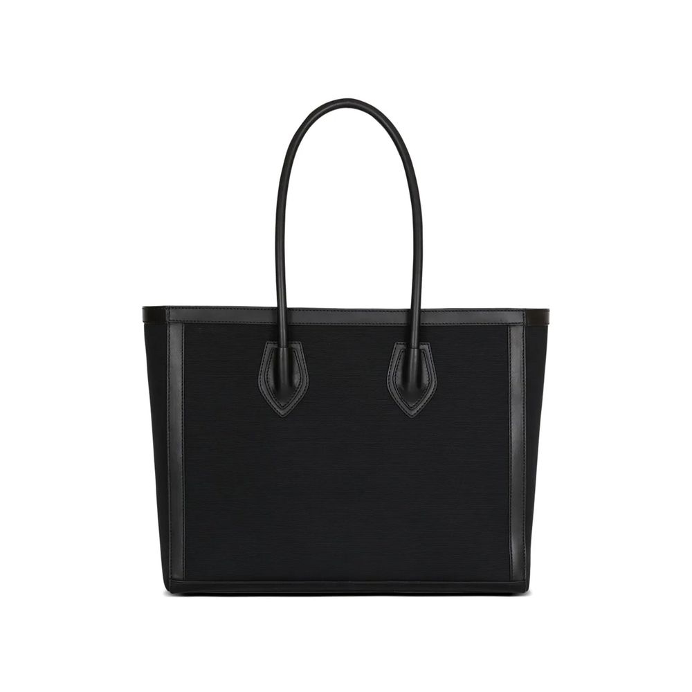 Balmain Black Cotton Tote Bag | Regal Royce