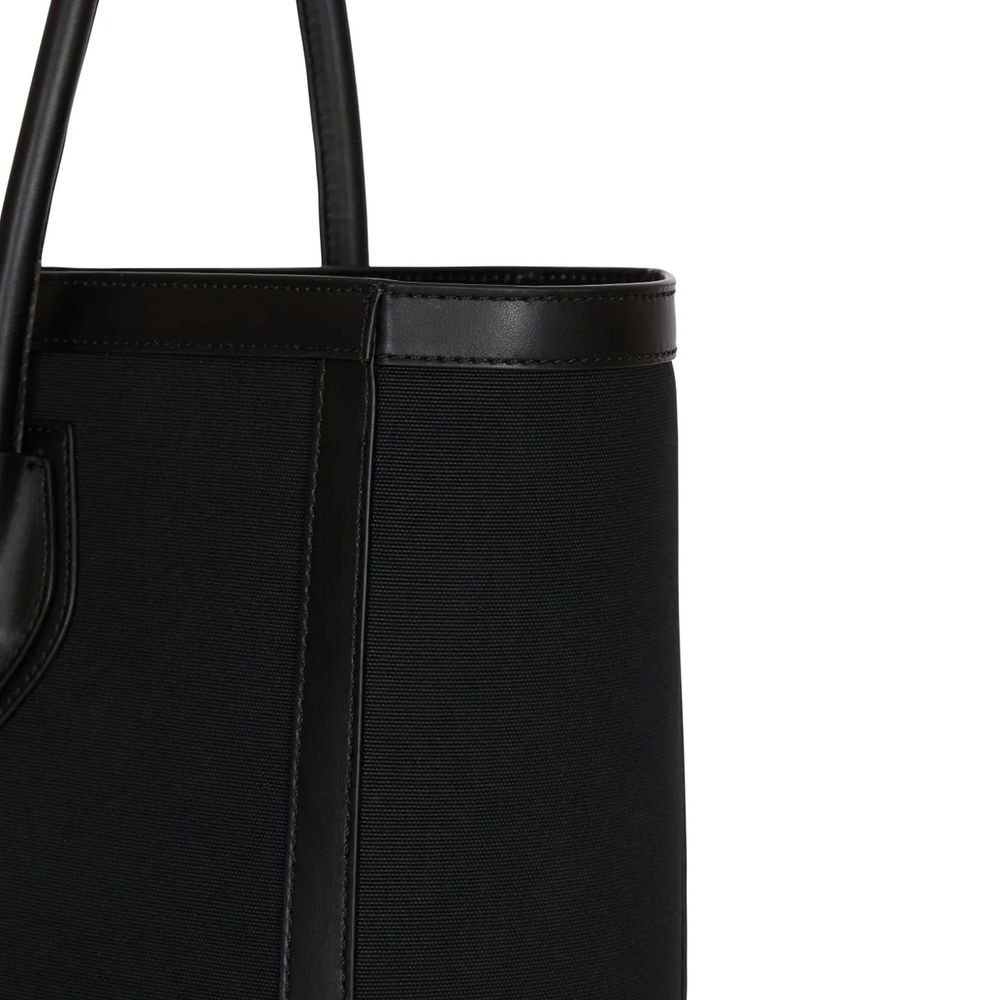 Balmain Black Cotton Tote Bag | Regal Royce