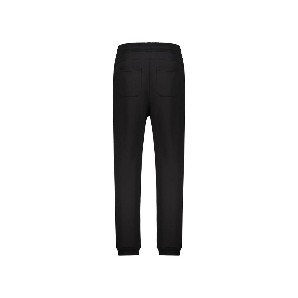 Balmain Black Cotton Joggers (Workout Pants) | Regal Royce