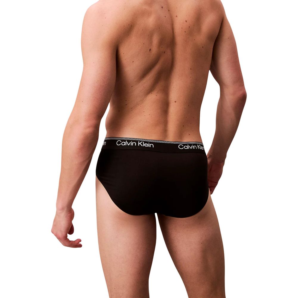 Calvin Klein Underwear Black Recycled Polyester Briefs | Regal Royce