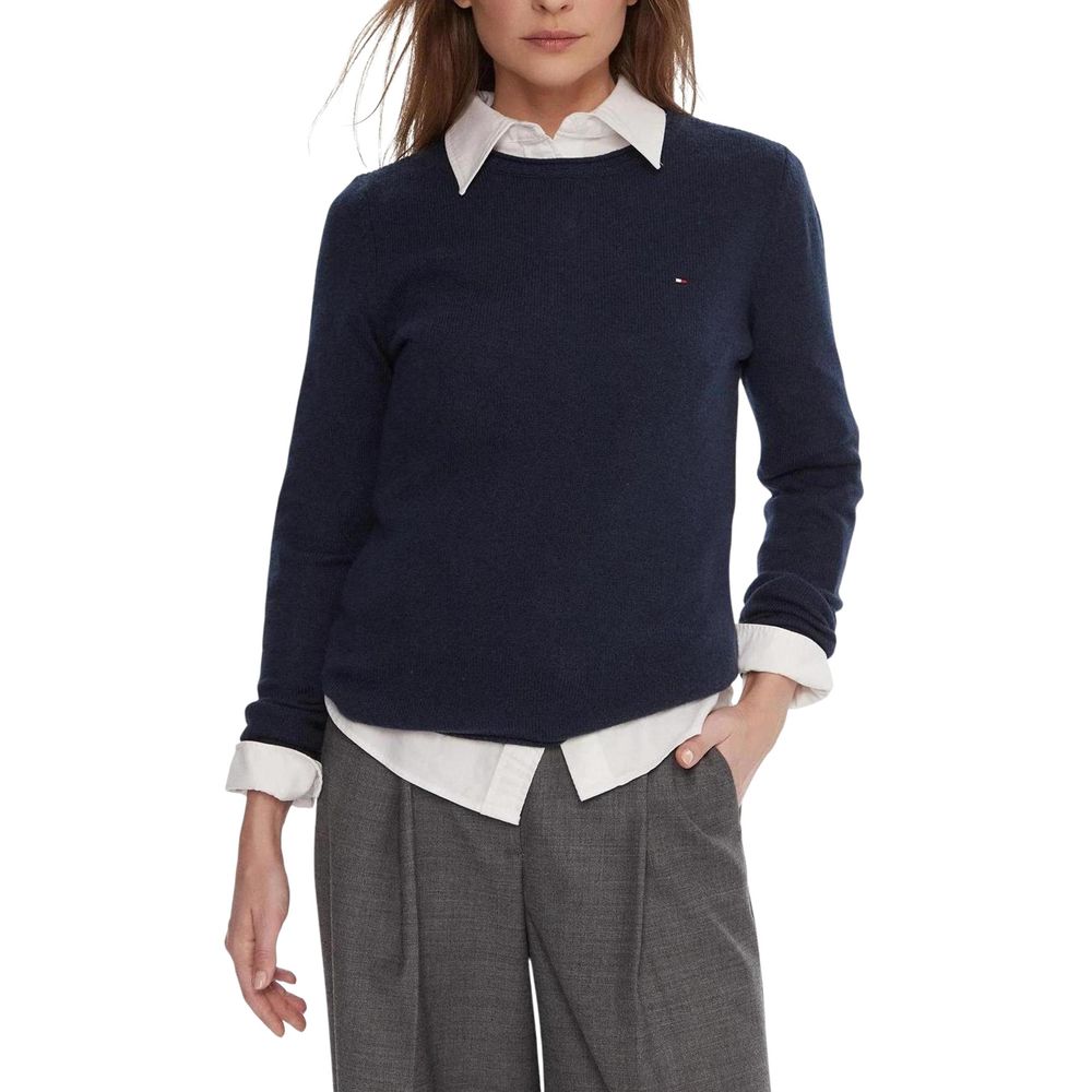Tommy Hilfiger Blue Wool Sweatshirt | Regal Royce