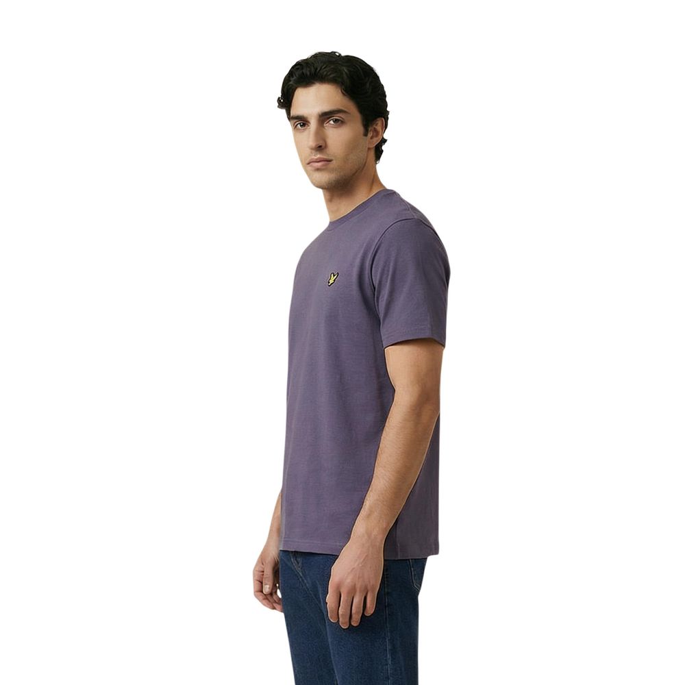 Lyle & Scott Purple Cotton T-Shirt | Regal Royce