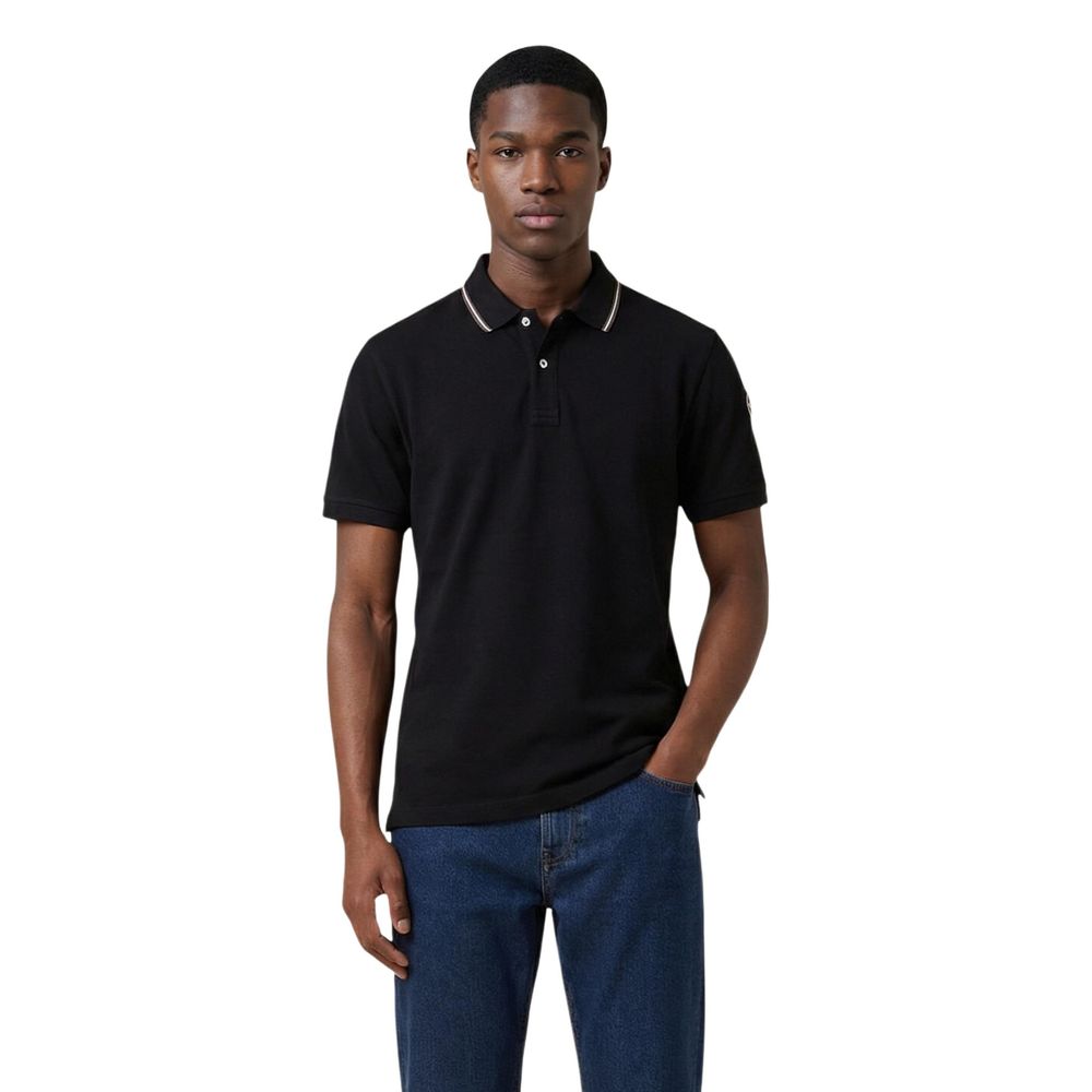 Colmar Originals Black Cotton Polo Shirt | Regal Royce