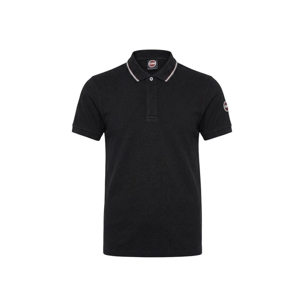 Colmar Originals Black Cotton Polo Shirt | Regal Royce