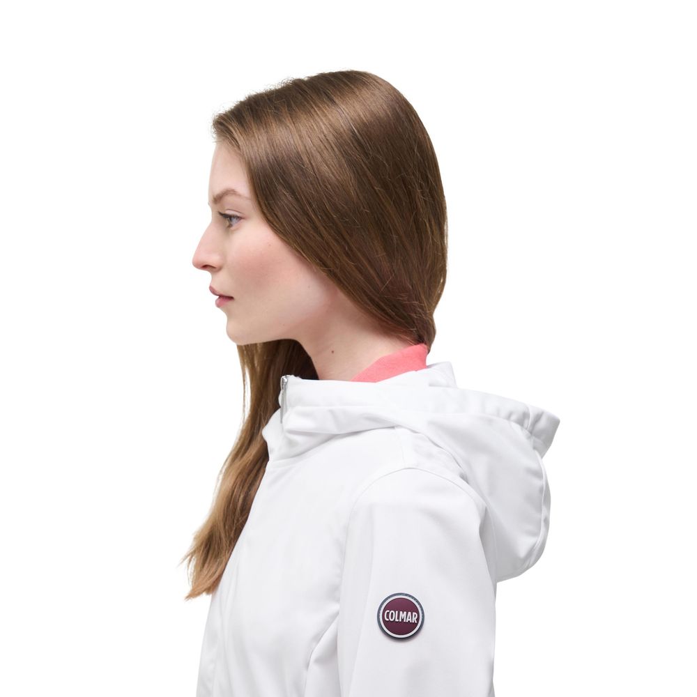 Colmar Originals White Polyester Shell Jacket | Regal Royce
