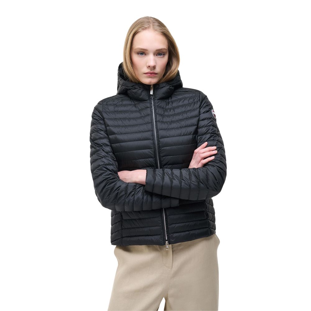 Colmar Originals Black Polyamide Coat | Regal Royce