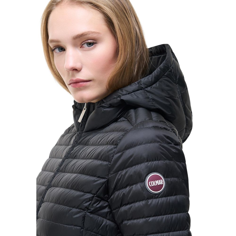 Colmar Originals Black Polyamide Coat | Regal Royce