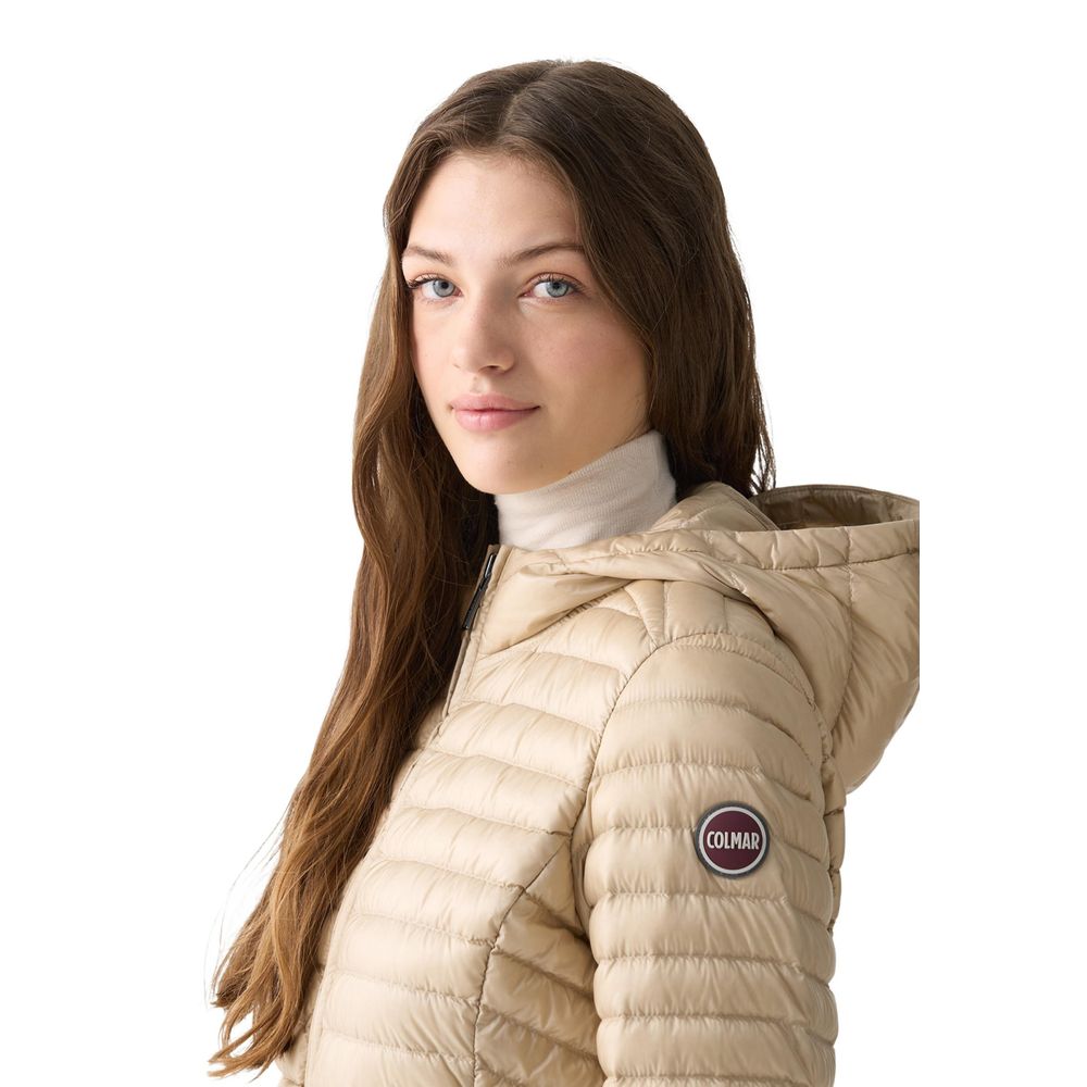 Colmar Originals Beige Polyamide Coat | Regal Royce