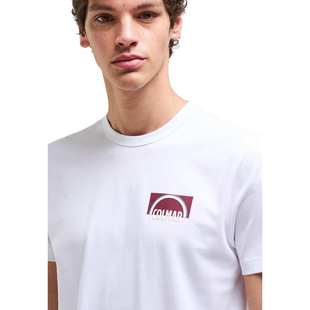 Colmar Originals White Cotton T-Shirt | Regal Royce