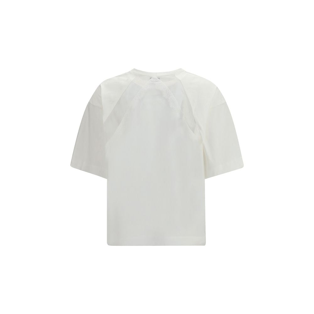 PINKO White Cotton T-Shirt | Regal Royce