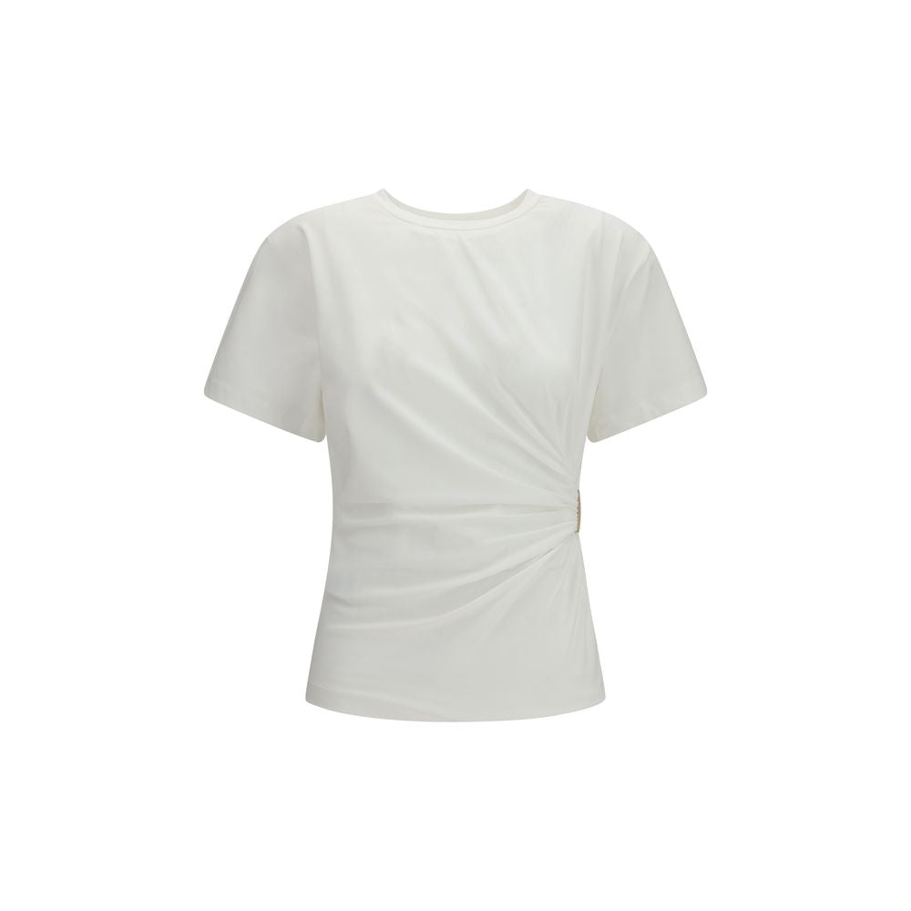 PINKO White Cotton T-Shirt | Regal Royce