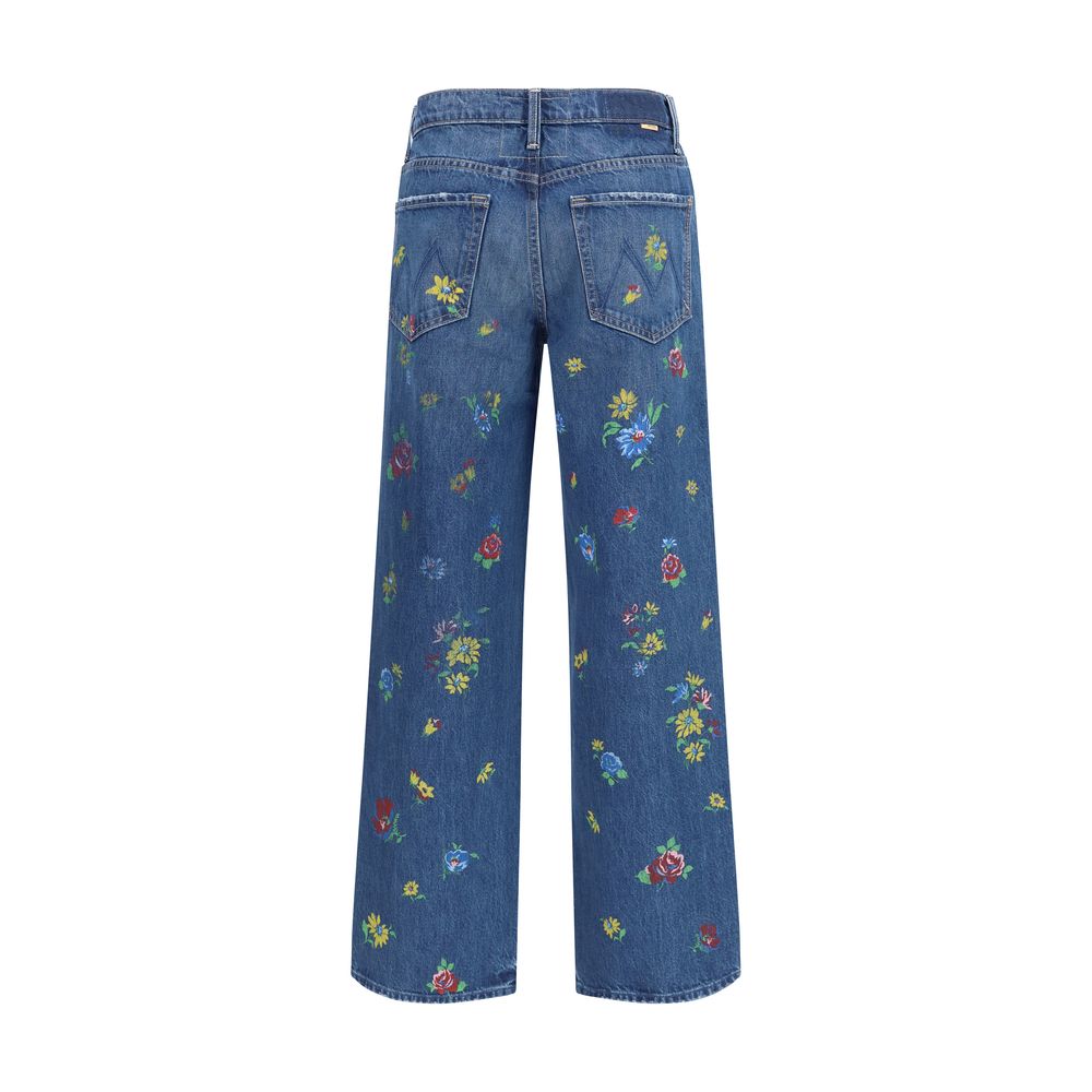 Mother Denim Blue Cotton High-Waisted Jean | Regal Royce