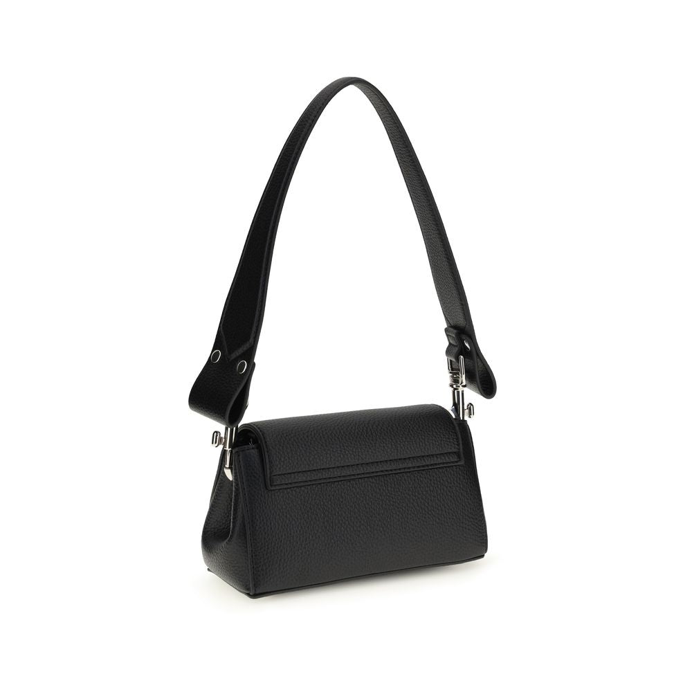 Vivienne Westwood Black Polyurethane Shoulder Bag | Regal Royce