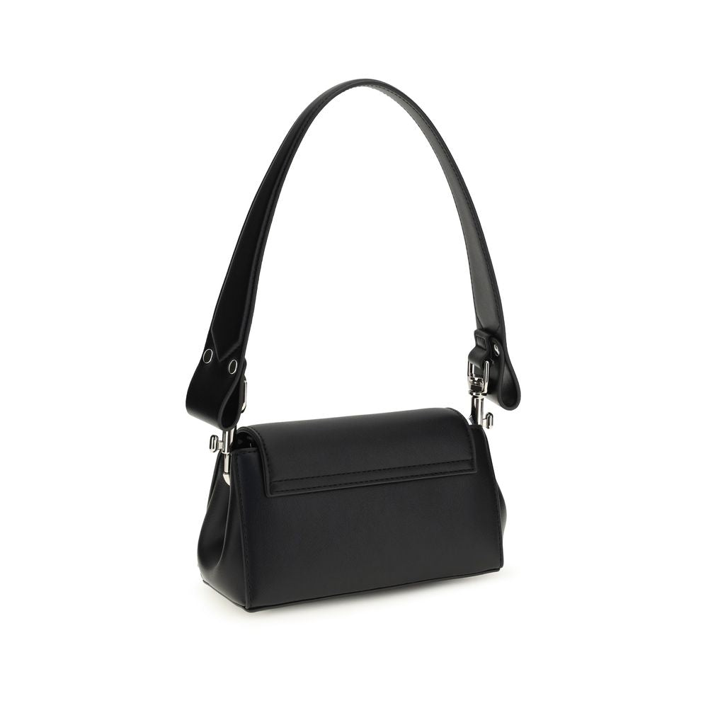 Vivienne Westwood Black Polyurethane Shoulder Bag | Regal Royce