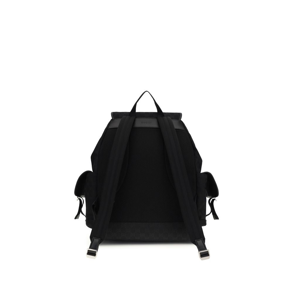 Gucci Black Fabric Backpack | Regal Royce