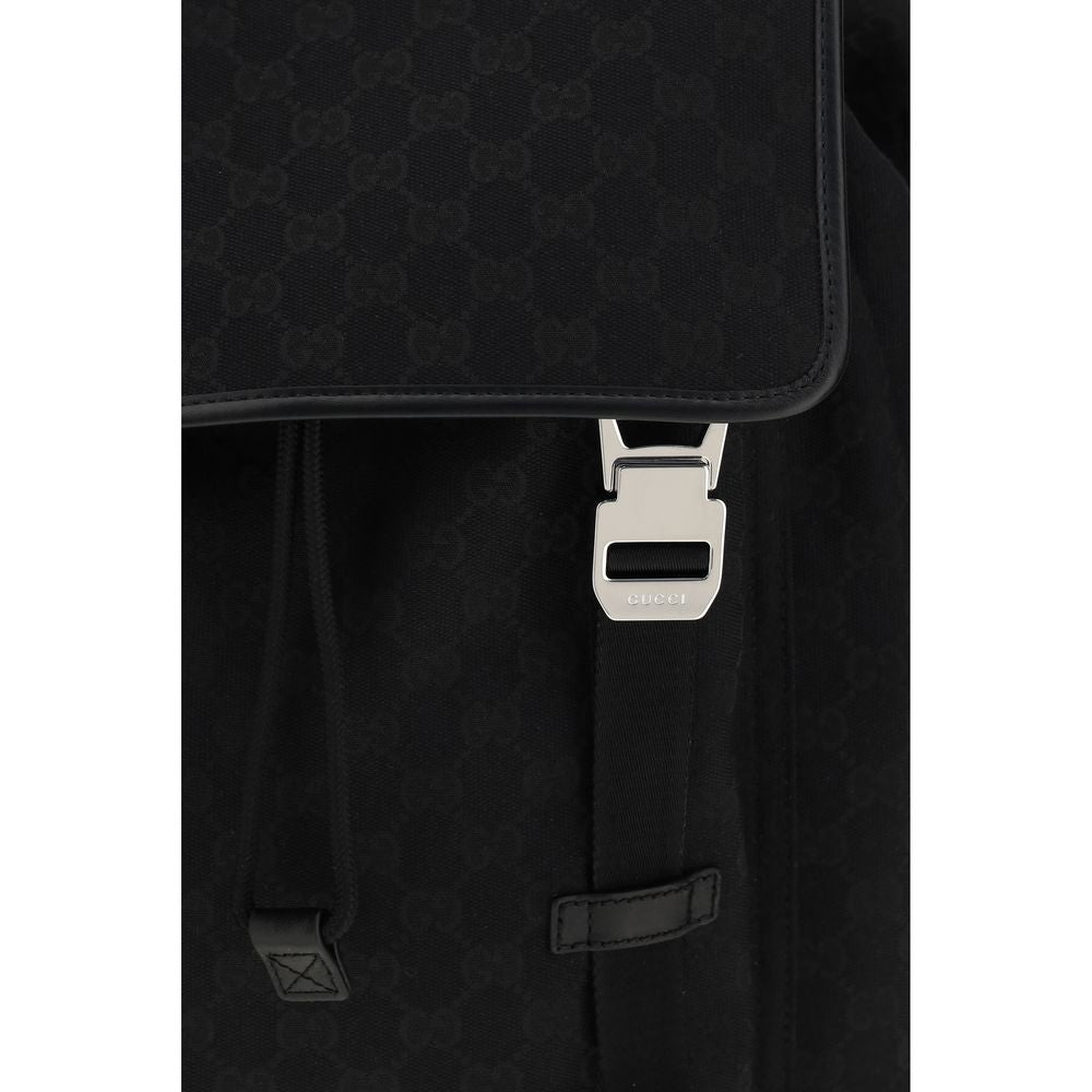 Gucci Black Fabric Backpack | Regal Royce