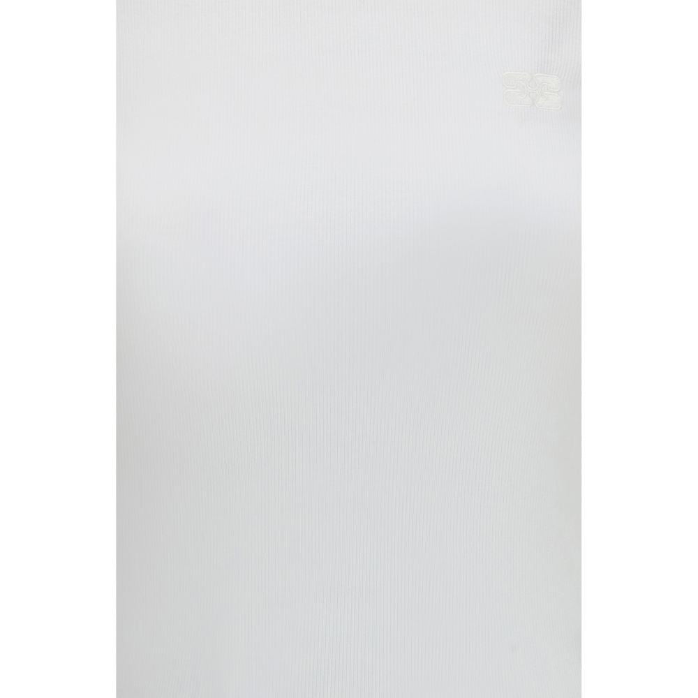 Ganni White Cotton T-Shirt | Regal Royce