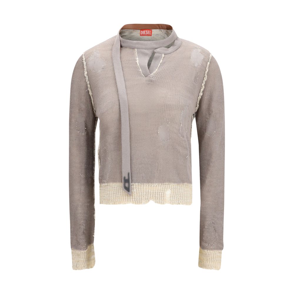 Diesel Gray Cotton Sweatshirt | Regal Royce