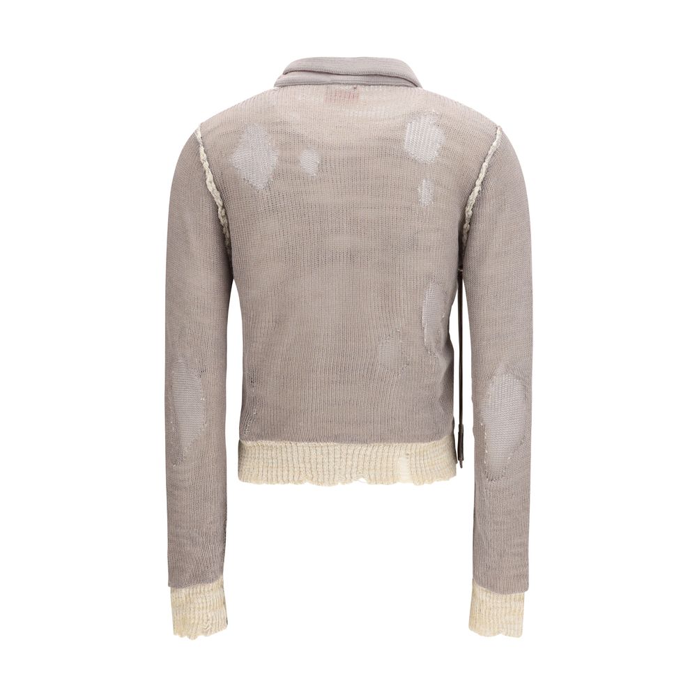 Diesel Gray Cotton Sweatshirt | Regal Royce