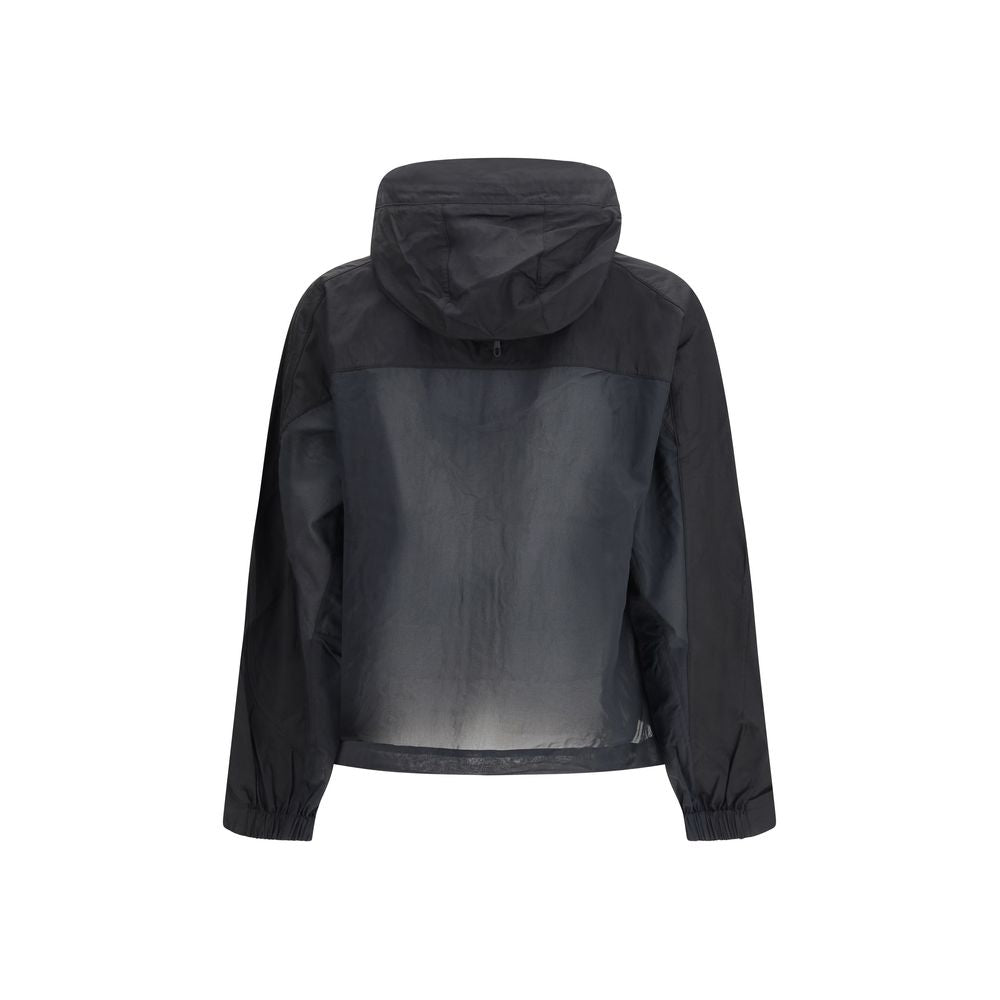 Y-3 Black Cotton Shell Jacket | Regal Royce