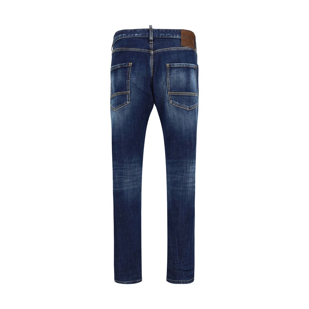 Dsquared² Blue Cotton Jeans Denim | Regal Royce