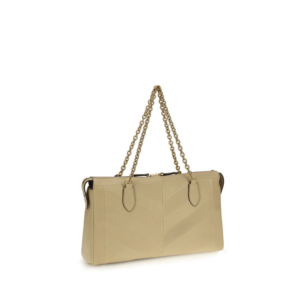Valentino Garavani Beige Lamb Ovis Aries Aries Shoulder Bag | Regal Royce