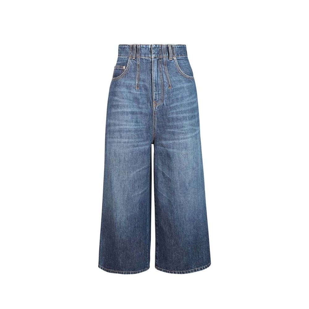Dior Blue Cotton High-Waisted Jean | Regal Royce