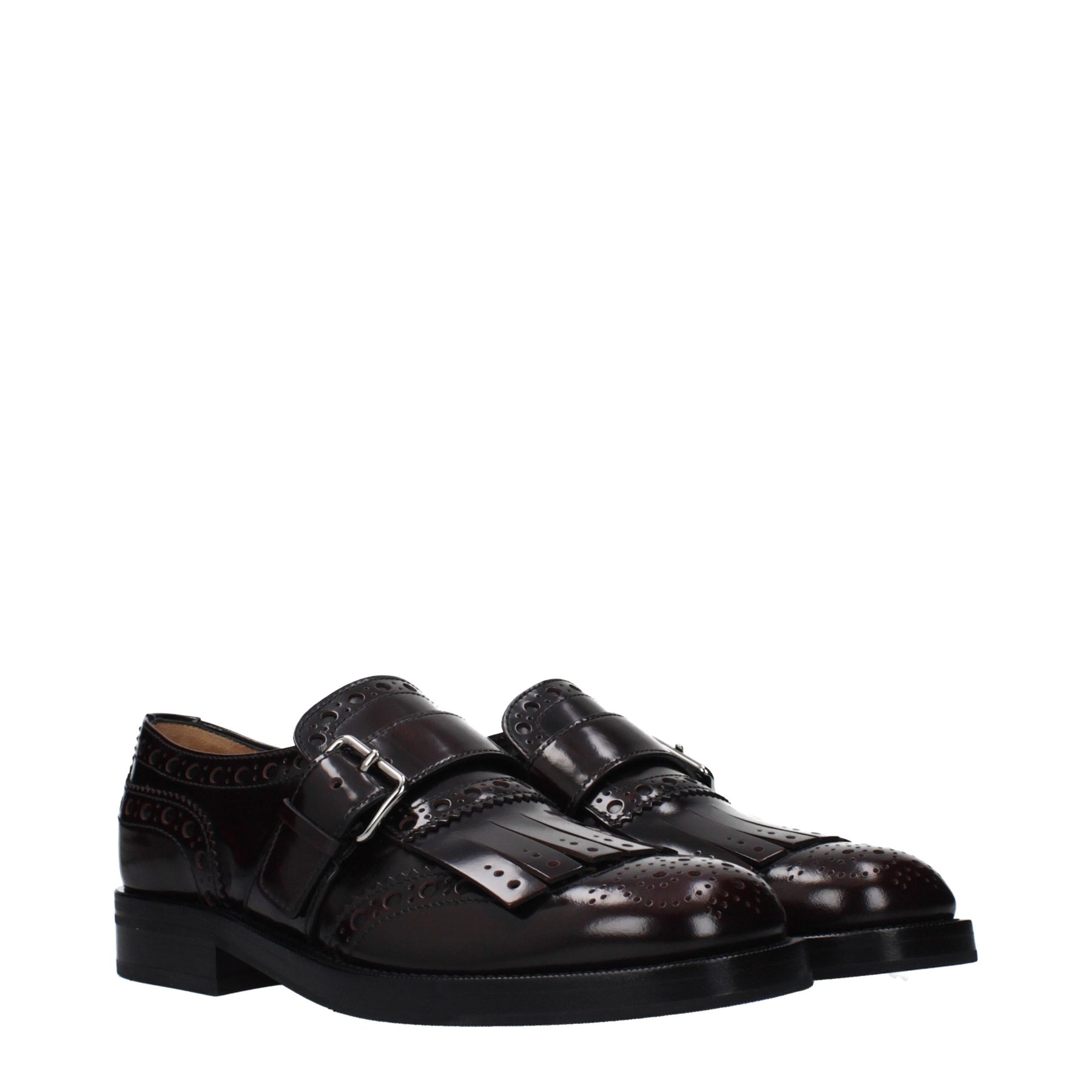 Church's Red Leather Slip-On Loafers | Regal Royce