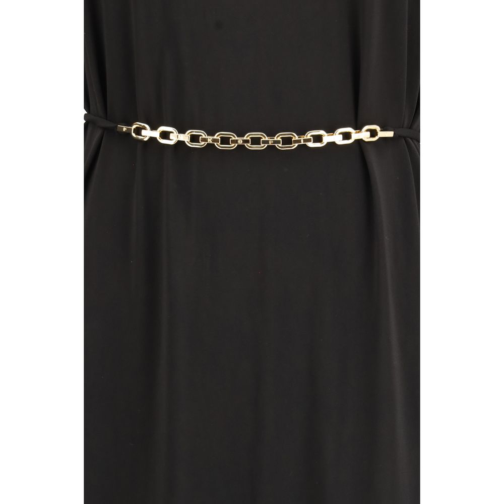 PINKO Black Acetate Casual Dress | Regal Royce