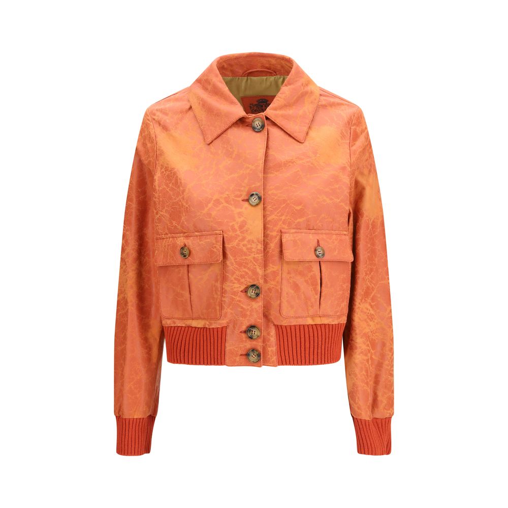 Valstar Multicolor Calf Leather Bos Taurus Bomber | Regal Royce