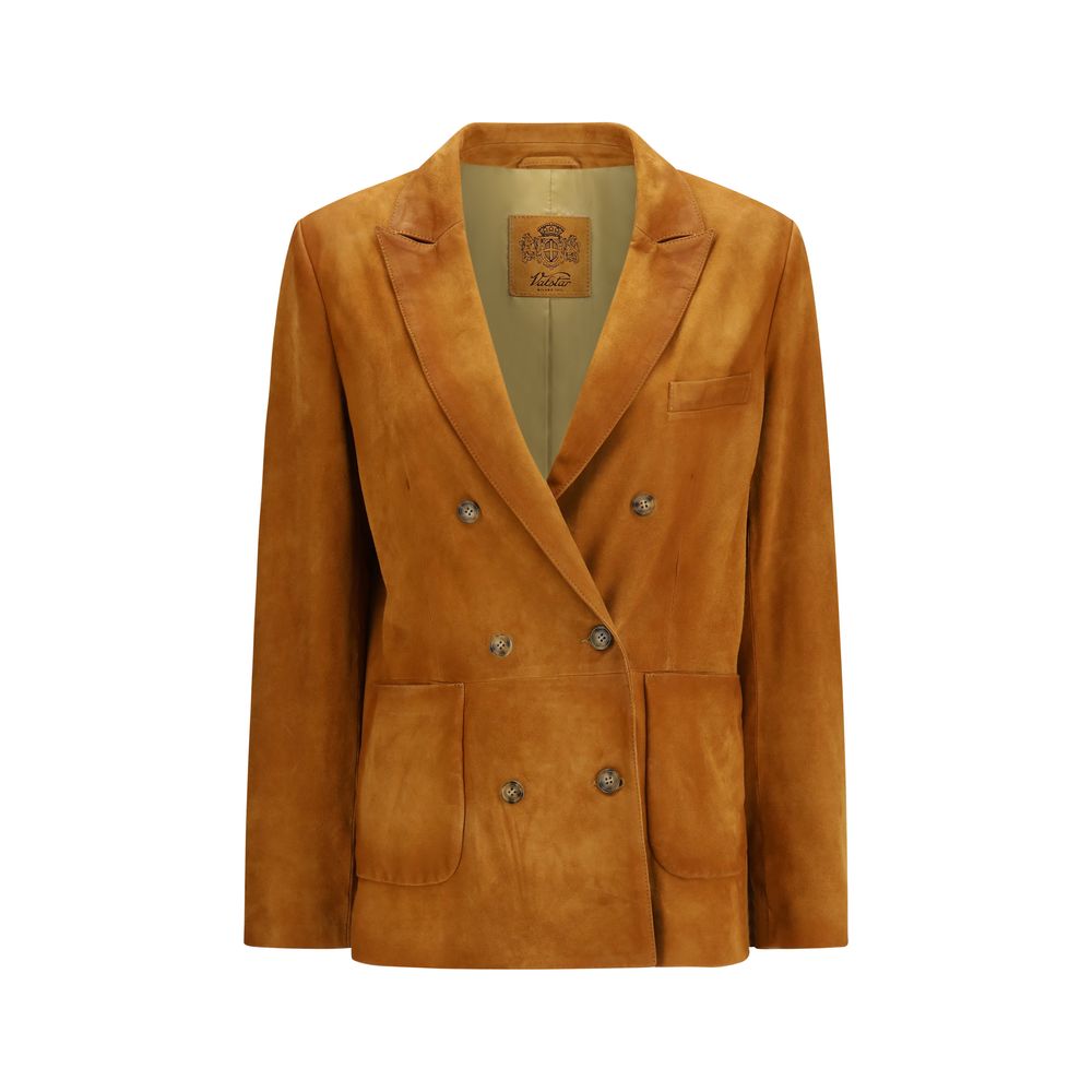Valstar Beige Goatskin Blazer | Regal Royce