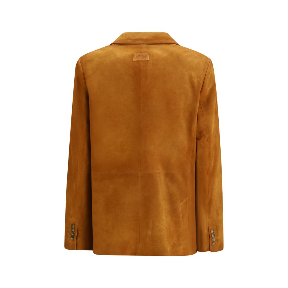 Valstar Beige Goatskin Blazer | Regal Royce