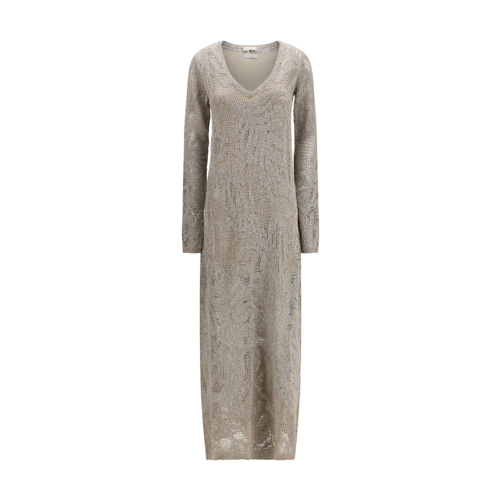 Brunello Cucinelli Beige Linen Casual Dress | Regal Royce