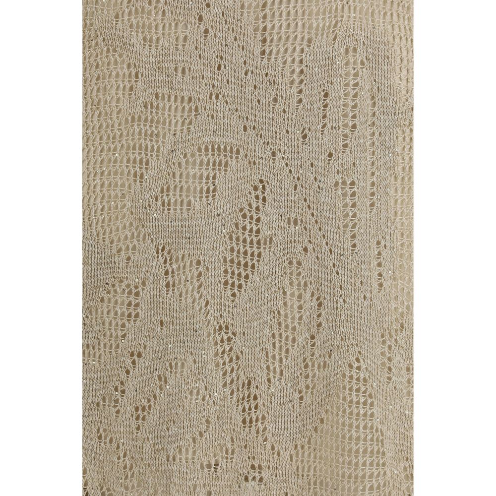 Brunello Cucinelli Beige Linen Casual Dress | Regal Royce