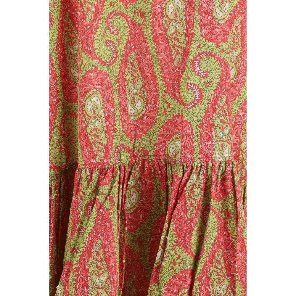Etro Multicolor Cotton Casual Dress | Regal Royce