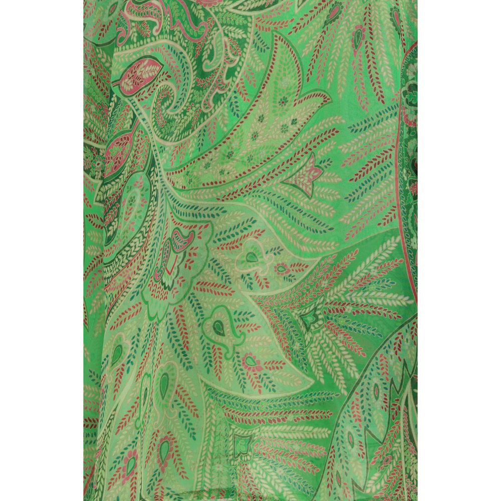 Etro Bicolor Silk Pattern Shirt | Regal Royce