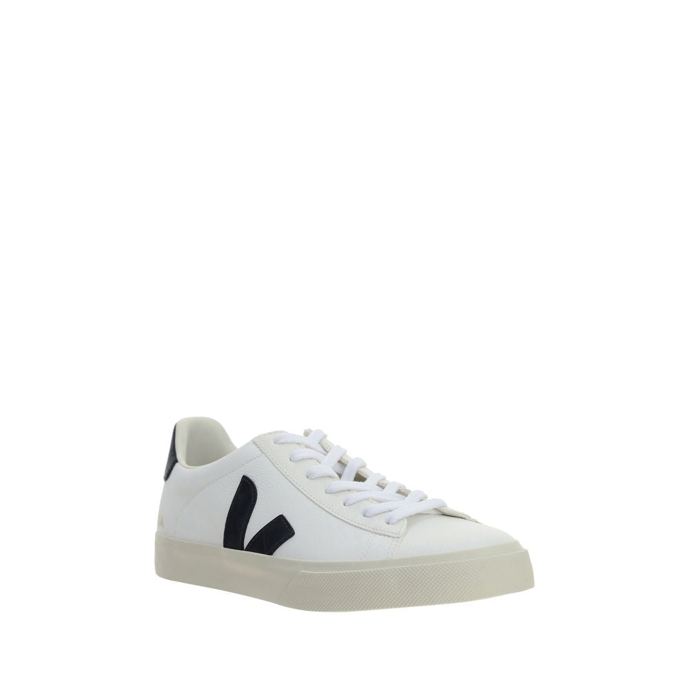 Veja White Calf Leather Bos Taurus Low Top Sneakers | Regal Royce