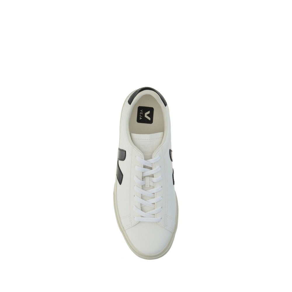 Veja White Calf Leather Bos Taurus Low Top Sneakers | Regal Royce