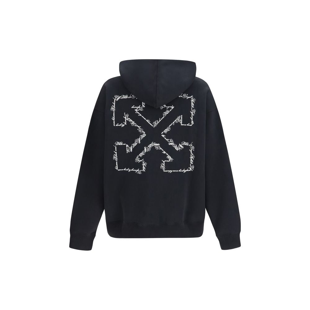 Off-White Black Cotton Sweatshirt | Regal Royce
