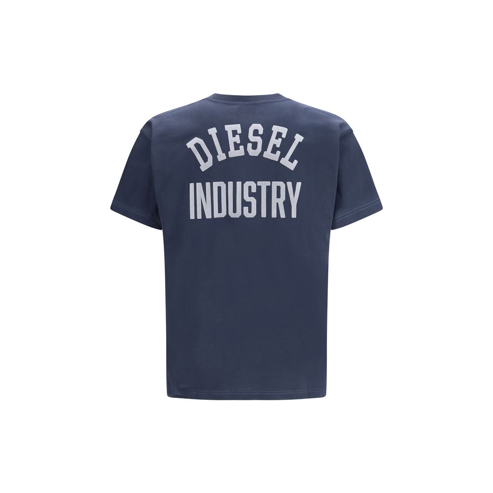 Diesel Blue Cotton T-Shirt | Regal Royce